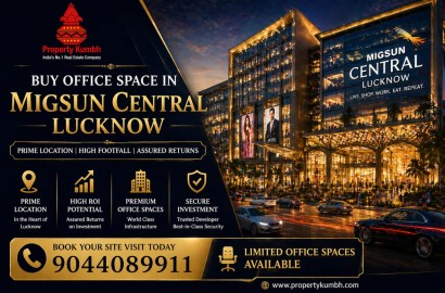 Buy Office Space in Migsun Central Lucknow