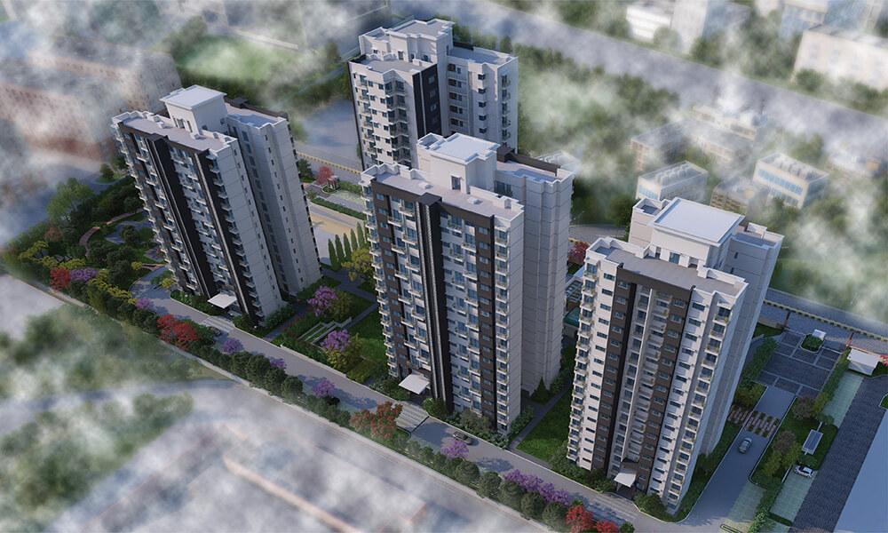 3 BHK Flats for Sale in Experion Capital, Lucknow