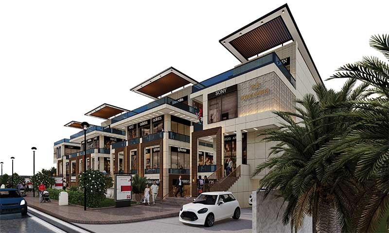 AIS The Galleria: Prime Commercial Shops for Sale in Gomti Nagar Lucknow