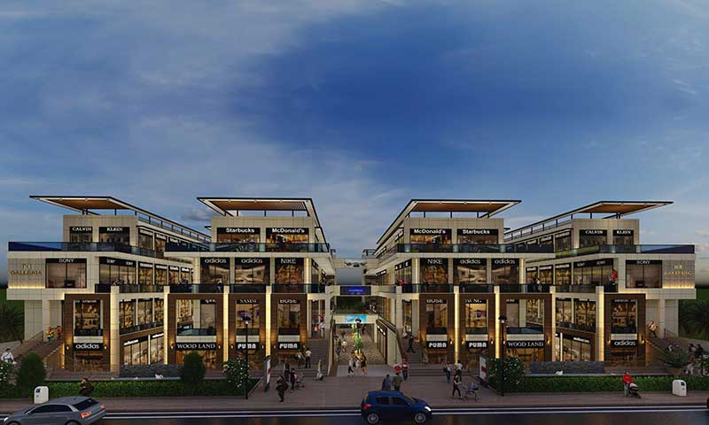 AIS The Galleria: Prime Commercial Shops for Sale in Gomti Nagar Lucknow