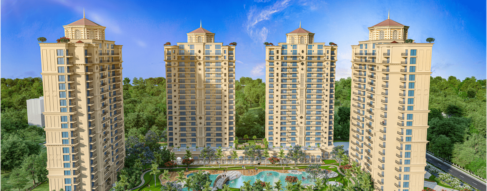 3 BHK Flats in Lucknow for Sale: Discover Luxury Living at Omaxe The Resort
