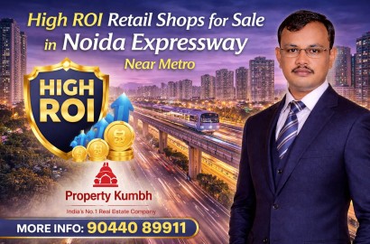 High ROI Retail Shops for Sale in Noida Expressway Near Metro
