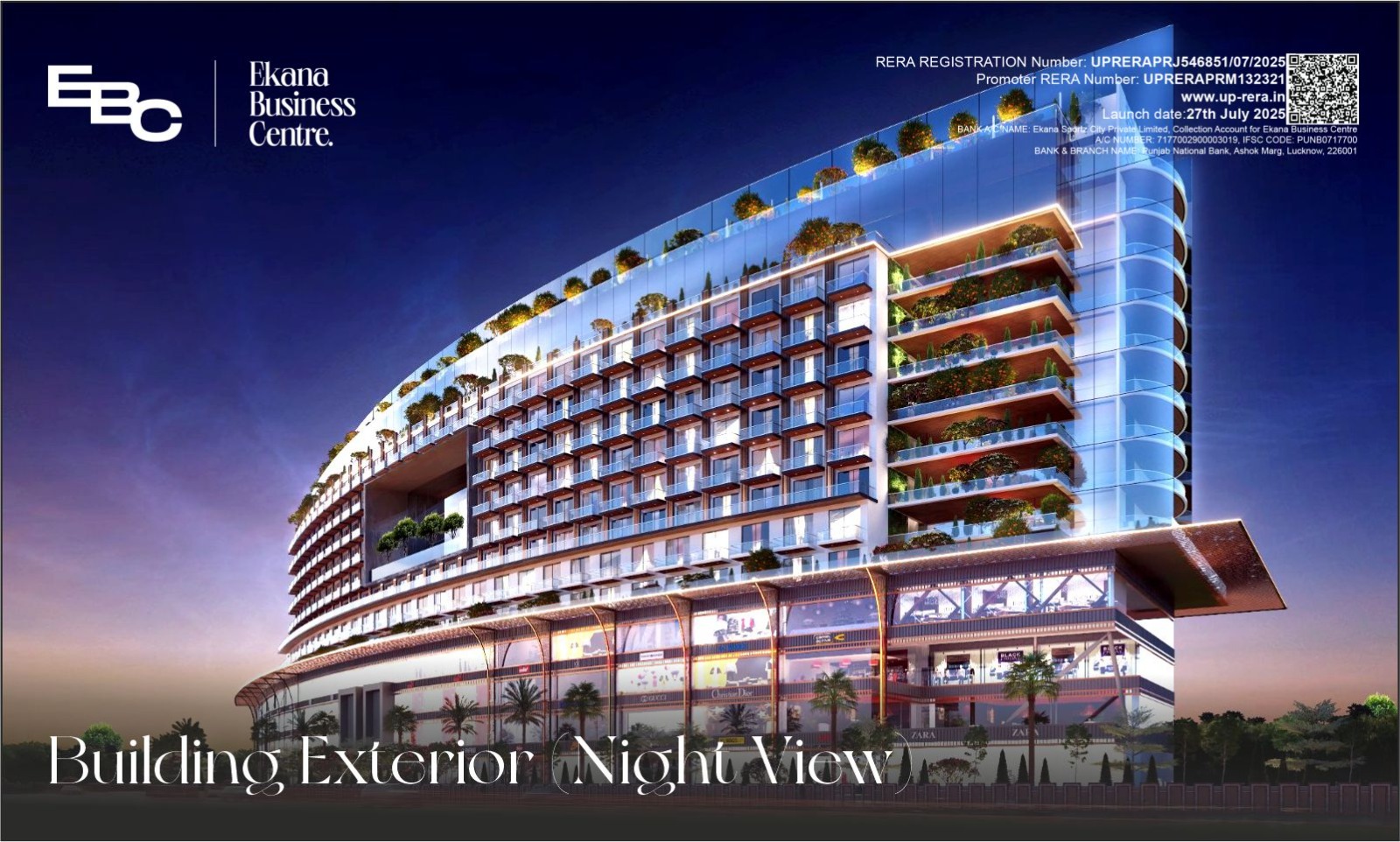 Invest in the Best Commercial Property in Lucknow — Ekana Business Centre