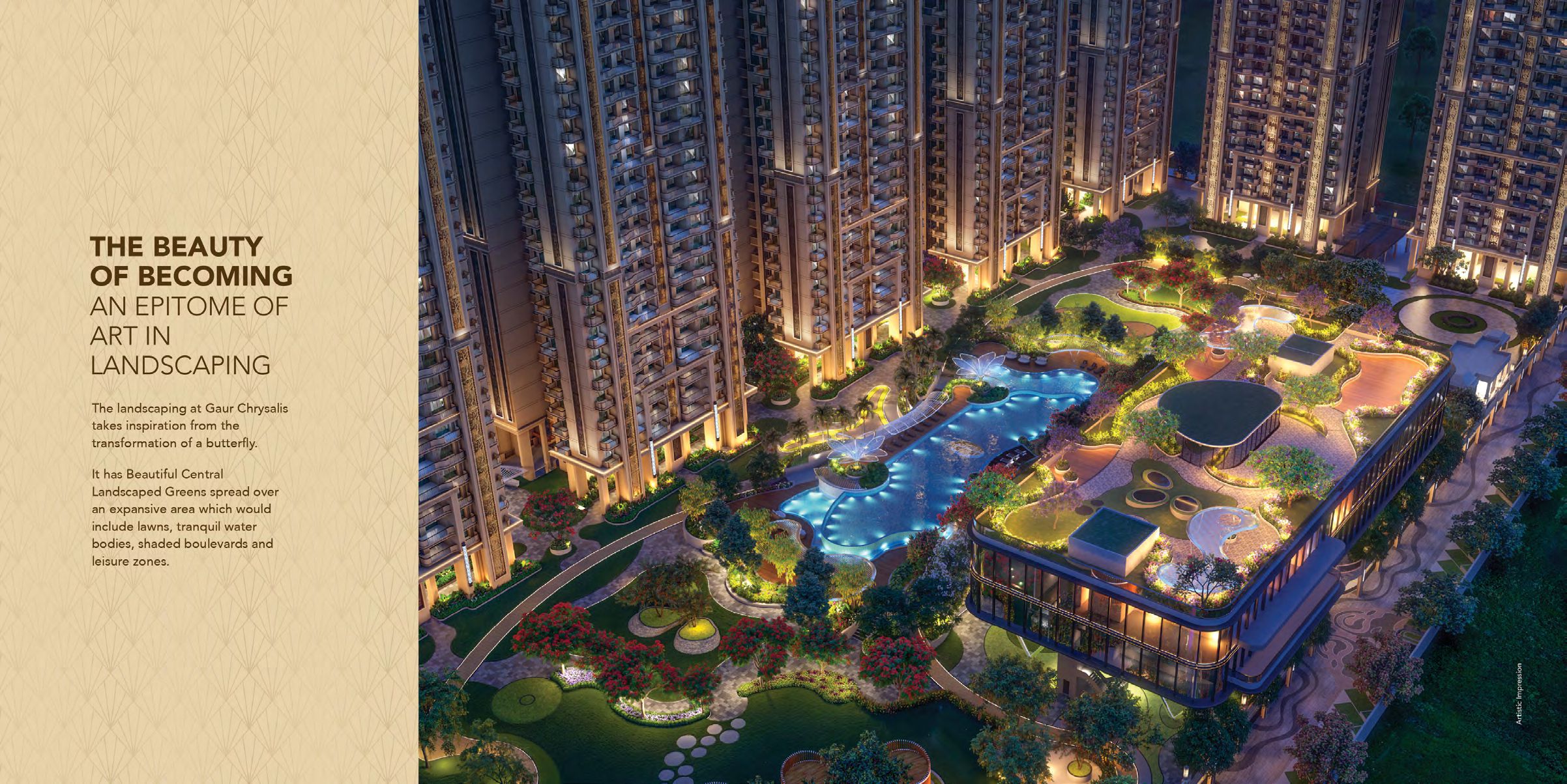 Gaur Chrysalis Sector 22D - 3/4 BHK Luxury Apartments
