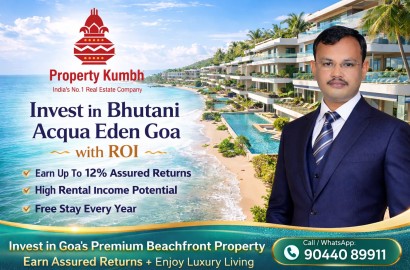 Invest in Bhutani Acqua Eden Goa with ROI