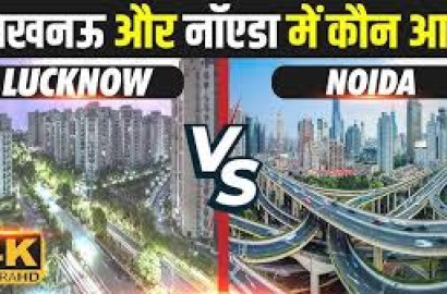 Lucknow vs Noida property investment comparison