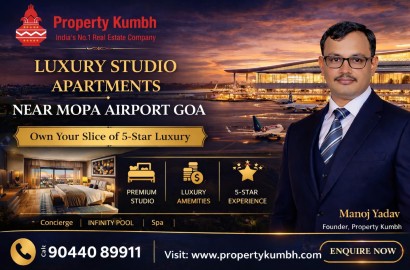 Luxury Studio Apartments Near Mopa Airport Goa