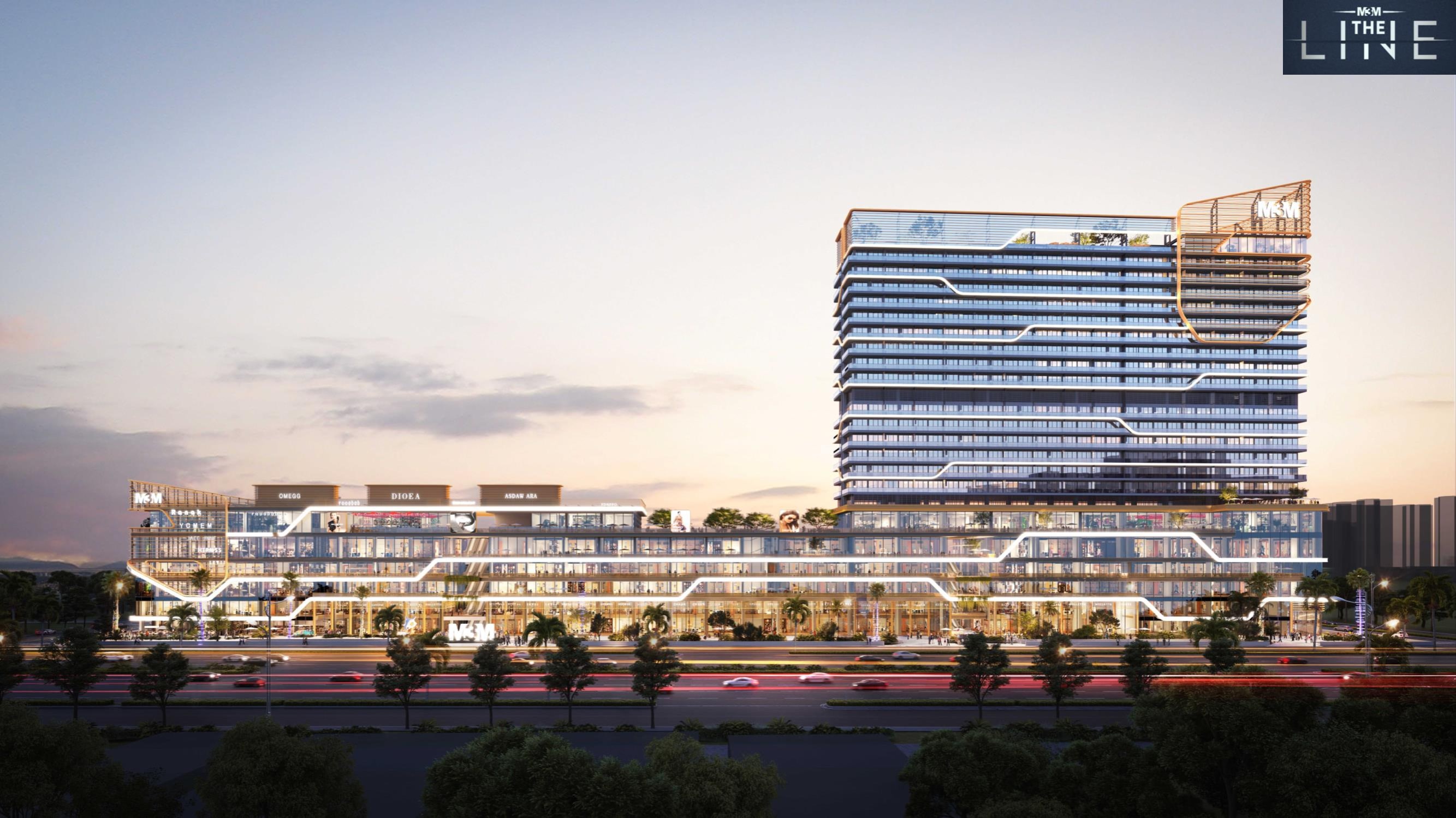 Commercial Shops for sale in Noida - M3M The Line