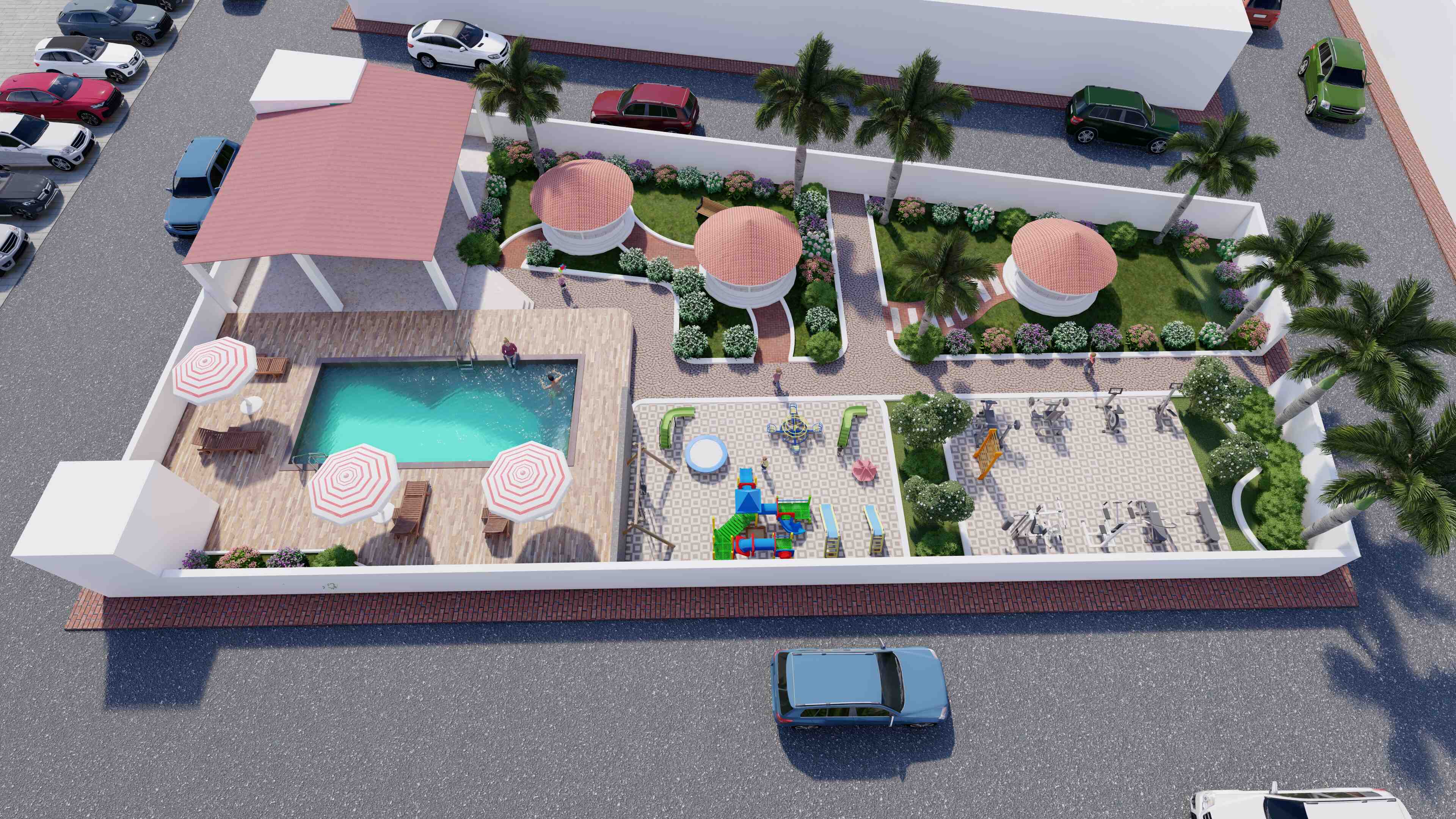 3 BHK Flats in Lucknow for Sale under 50 Lakhs at Sai Kohinoor Grand