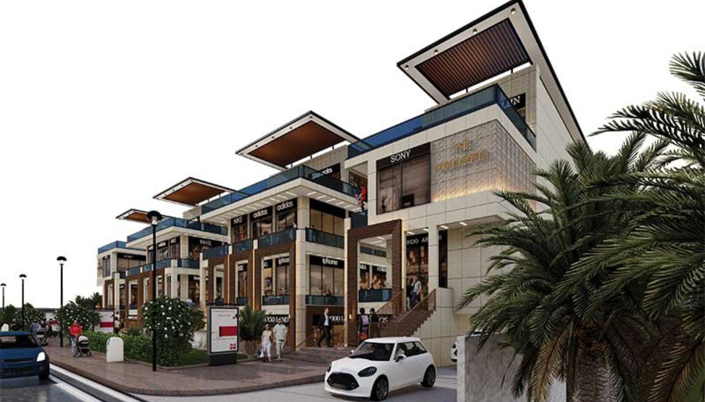 AIS The Galleria: Prime Commercial Shops for Sale in Gomti Nagar Lucknow