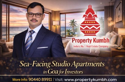 Sea-facing studio apartments in Goa for investors