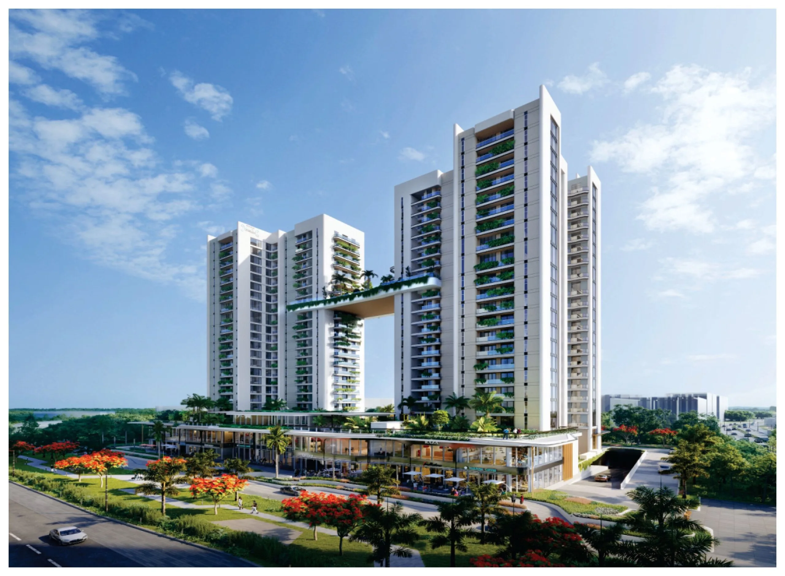 3 BHK, 4 BHK & Prime 4 BHK Flats in Lucknow- Shalimar Sky Garden