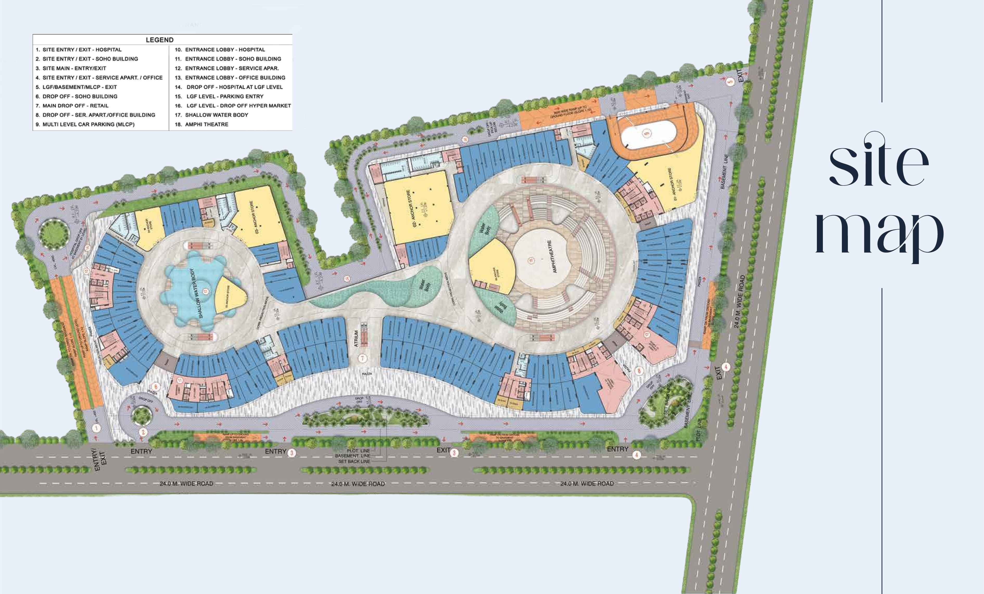 Buy Luxury Food Court in Greater Noida West - Bhutani Astrathum