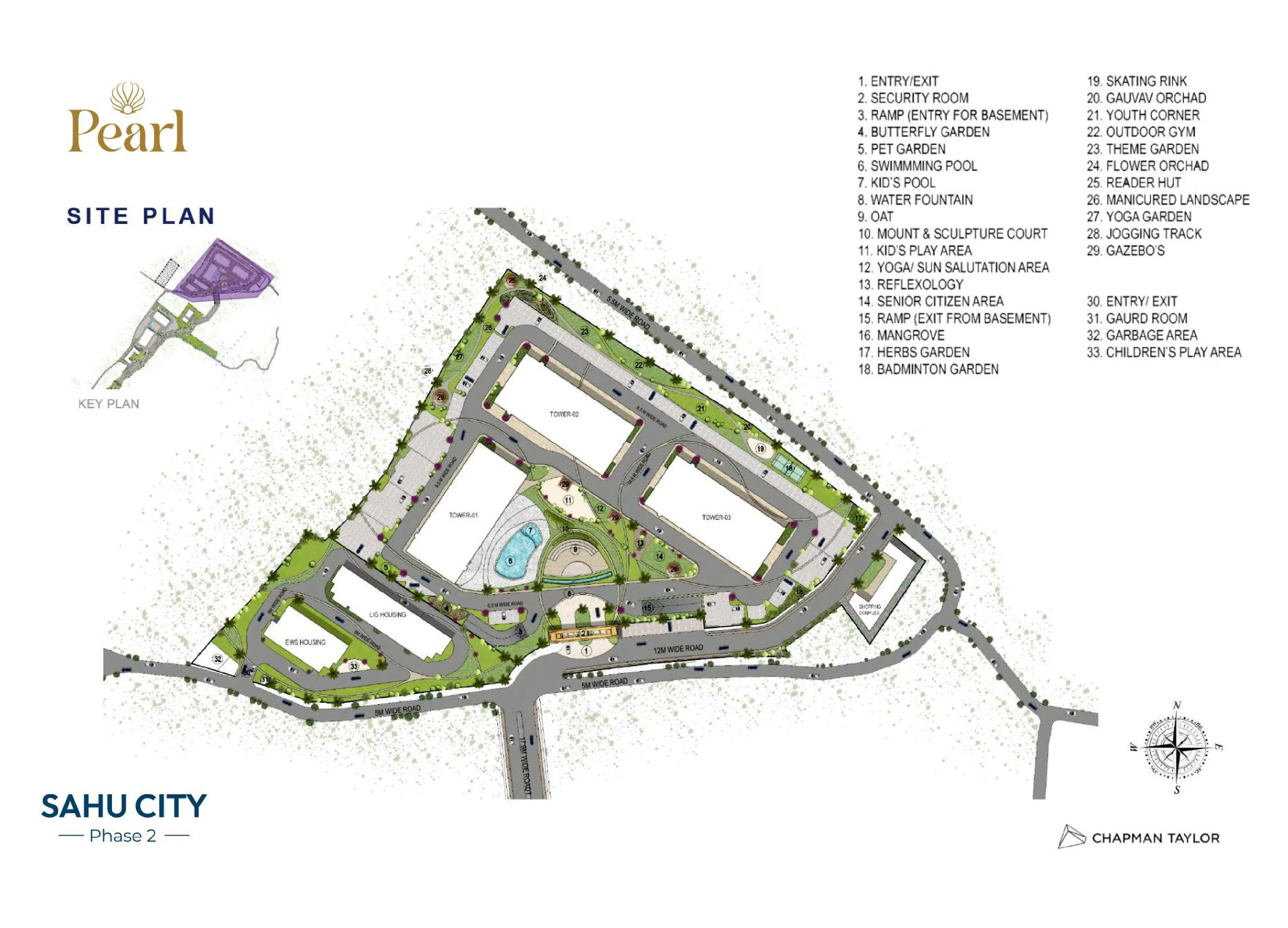 Sahu City Pearl: 3 BHK Flats in Sultanpur Road Lucknow