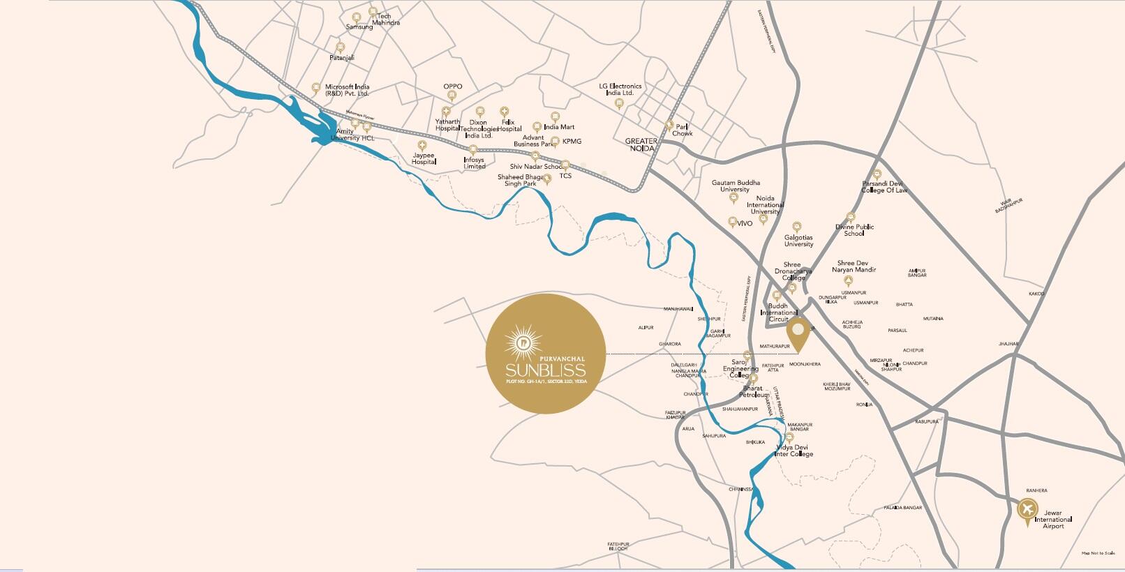 4 BHK Luxury Flats for Sale in Purvanchal Sunbliss, Greater Noida
